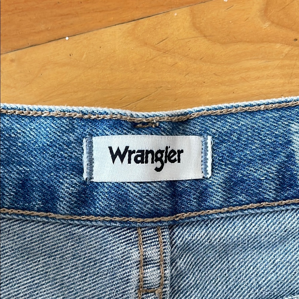 Wrangler Straight Leg Bandana Jeans Size 26 - Picture 2 of 4